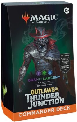 Magic the Gathering: Outlaws of Thunder Junction - Commander Deck: Grand Larceny EN - MTG