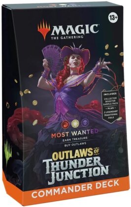 Magic the Gathering: Outlaws of Thunder Junction - Commander Deck: Most Wanted EN - MTG
