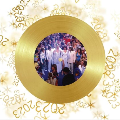 ABBA - Happy New Year (2024 Reissue, Édition Limitée, Gold Vinyl, 7" Single)