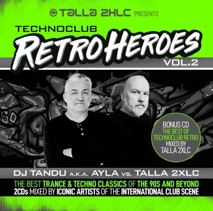 Talla 2XLC presents Techno Club Retroheroes Vol. 2 (2 CD)