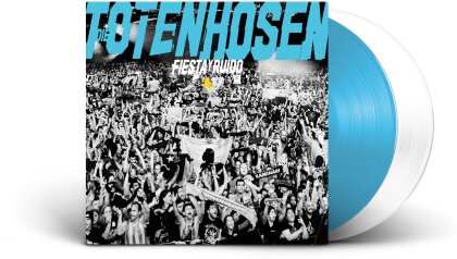 Die Toten Hosen - Fiesta y Ruido: Die Toten Hosen live in Argentinien (Limitata, Numeriert, Weisses und Blaues Vinyl, 2 LP)