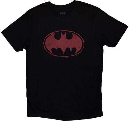 DC Comics Unisex T-Shirt: Batman - Red Slime
