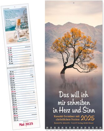 Das will ich mir schreiben in Herz und Sinn 2025