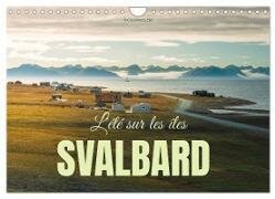 L'été sur les îles Svalbard (Calendrier mural 2025 DIN A4 vertical) - CALVENDO calendrier mensuel