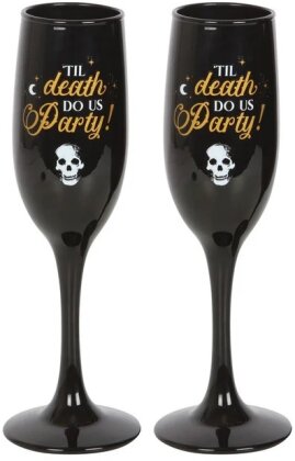 Til Death Do Us Party - Champagne Flute Set
