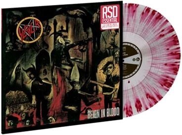 Slayer - Reign In Blood (RSD 2024, Clear/Red Splatter Vinyl, LP)