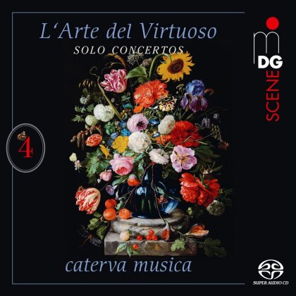 Caterva Musica, Georg Philipp Telemann (1681-1767) & Giovanni Battista Pergolesi (1710-1736) - L'arte del virtuoso - Vol.4 (Hybrid SACD)