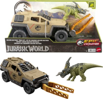 Jurassic World - Jw Mission Mayhem Truck Set