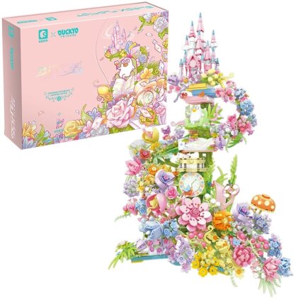 SEMBO 611072 - Fantasy Flower Castle (3060 pieces)