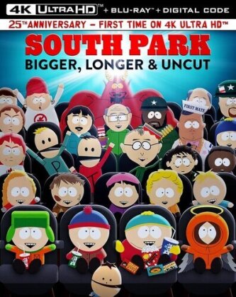 South Park: Bigger, Longer & Uncut (1999) (25th Anniversary Edition, 4K Ultra HD + Blu-ray)