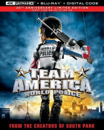 Team America: World Police (2004) (20th Anniversary Limited Edition, 4K Ultra HD + Blu-ray)