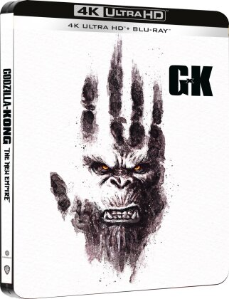 Godzilla e Kong - Il nuovo impero (2024) (Cover 3, Édition Limitée, Steelbook, 4K Ultra HD + Blu-ray)