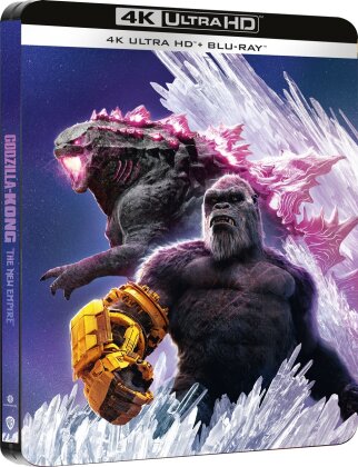 Godzilla e Kong - Il nuovo impero (2024) (Cover 1, Édition Limitée, Steelbook, 4K Ultra HD + Blu-ray)