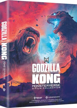 Godzilla / Kong - MonsterVerse - 5-Film Collection (5 4K Ultra HDs + 5 Blu-ray)