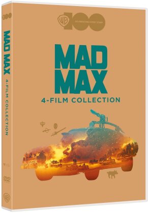 Mad Max 4 Film Collection - Warner Bros 100 (4 DVDs)