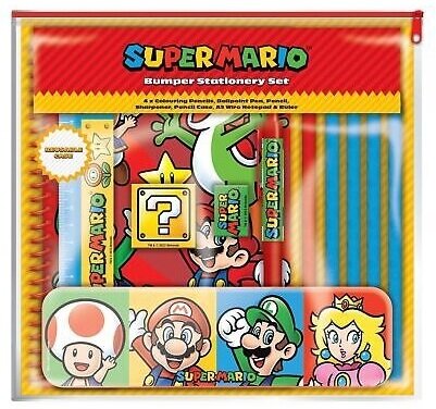 Ensemble de papeterie - Personnages - Super Mario