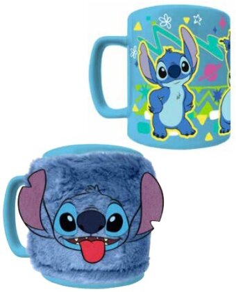 Fuzzy Mug - Stitch - Lilo & Stitch - 440 ml