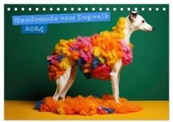 Hundemode vom Dogwalk (Tischkalender 2025 DIN A5 quer) - CALVENDO Monatskalender
