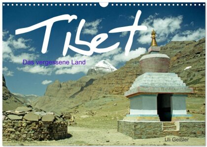 Tibet Das vergessene Land (Wandkalender 2025 DIN A3 quer) - CALVENDO Monatskalender