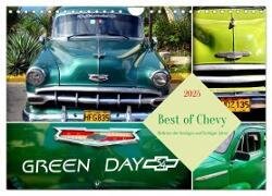 Best of Chevy - Oldtimer der Vierziger und Fünfziger Jahre (Wandkalender 2025 DIN A4 quer), CALVENDO Monatskalender