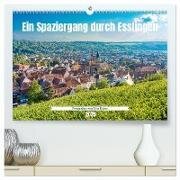 Ein Spaziergang durch Esslingen (hochwertiger Premium Wandkalender 2025 DIN A2 quer) - Kunstdruck in Hochglanz