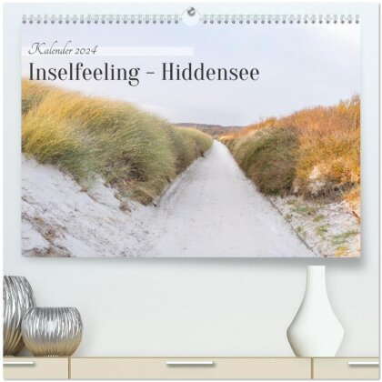 Inseelfeeling - Hiddensee (hochwertiger Premium Wandkalender 2025 DIN A2 quer), Kunstdruck in Hochglanz