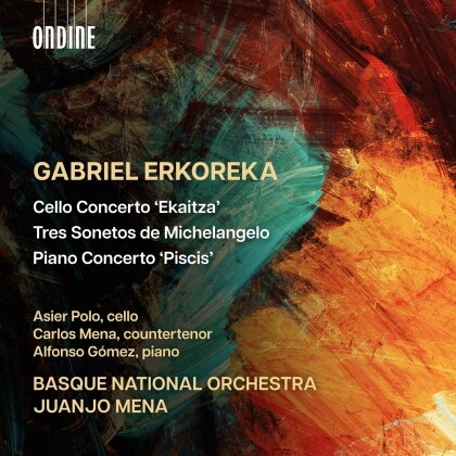 Basque National Orchestra, Gabriel Erkoreka (*1969) & Juanjo Mena - Cello Concerto Tres Sonetos De Michelangelo