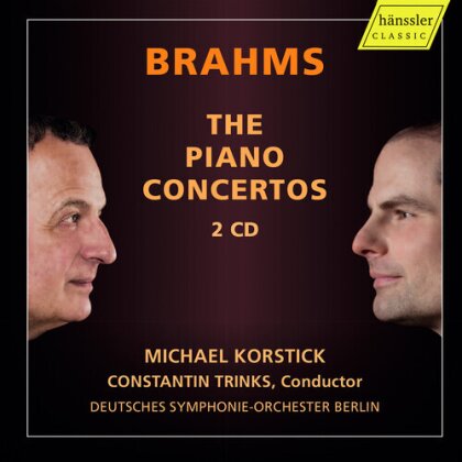 Johannes Brahms (1833-1897), Constantin Trinks, Michael Korstick & Deutsches Sinfonieorchester Berlin - Piano Concertos (2 CDs)