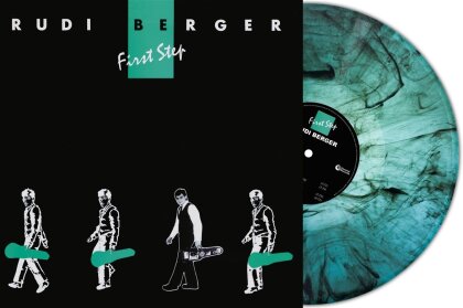 Rudi Berger - First Step (2024 Reissue, Second Records, Turquoise Marble Vinyl, LP)
