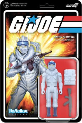 G.I. Joe Reaction Figures Wv8 - Cobra Snow Serpent