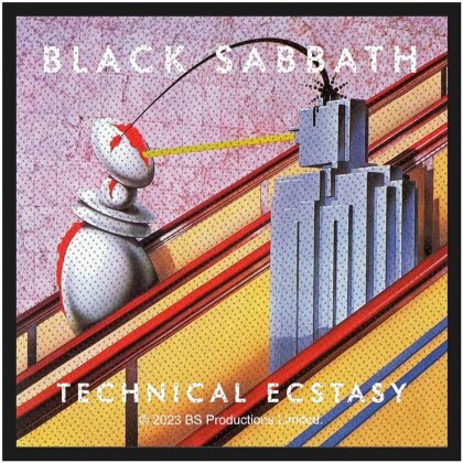 Black Sabbath Standard Printed Patch - Technical Ecstasy