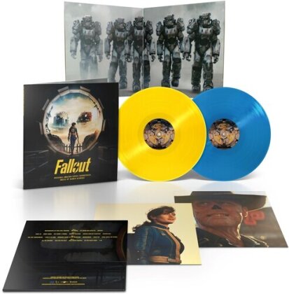 Ramin Djawadi - Fallout - OST - Original Amazon Series Soundtrack (Limited Edition, Yellow/Blue Vinyl, 2 LPs)