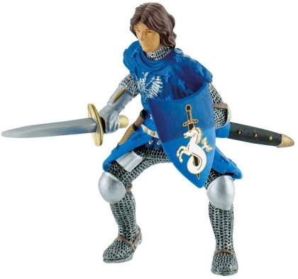 Prinz mit Schwert blau - Spielfigur