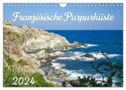 Französische Purpurküste (Wandkalender 2024 DIN A4 quer) - CALVENDO Monatskalender