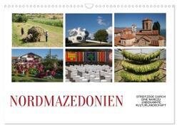 Nordmazedonien - Streifzüge durch eine nahezu unbekannte Kulturlandschaft (Wandkalender 2024 DIN A3 quer), CALVENDO Monatskalender