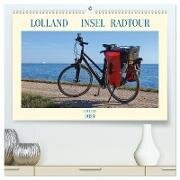 Lolland Insel Radtour = Projekt # 330 (hochwertiger Premium Wandkalender 2024 DIN A2 quer) - Kunstdruck in Hochglanz
