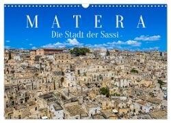 Matera - Die Stadt der Sassi (Wandkalender 2024 DIN A3 quer), CALVENDO Monatskalender