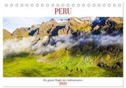Peru - Magie der Anden (Tischkalender 2024 DIN A5 quer), CALVENDO Monatskalender