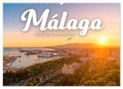 Málaga - Eine Perle in Andalusien. (Wandkalender 2024 DIN A2 quer), CALVENDO Monatskalender