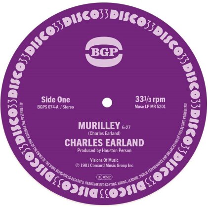 Charles Earland - Murilley / Leaving This Planet (7" Single)