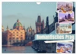 Romantisches Prag (Wandkalender 2024 DIN A4 quer) - CALVENDO Monatskalender