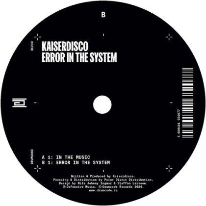 Kaiserdisco - Error In The System (12" Maxi)