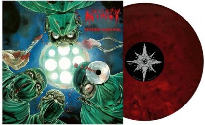 Autopsy - Severed Survival (2024 Reissue, Peaceville, 140 Gramm, Green Sleeve, 35th Anniversary Edition, Black/Red Vinyl, LP)