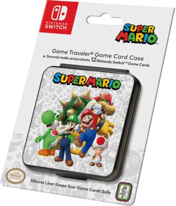 Rds Swi Game 12 Card Case W/ Super Mario And Char