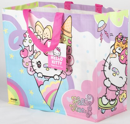 Cabas - Glaces - Hello Kitty - 45 cm