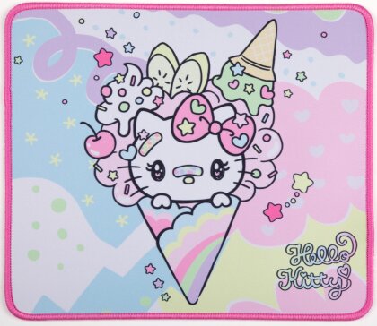 Tapis de souris M - Ice cream - Hello Kitty - 30 cm