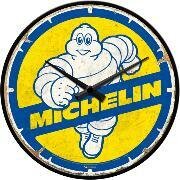Wanduhr / Michelin - Bibendum 80s