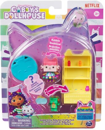 Gabby's Dollhouse Bobble Kitty Furniture - Baby Box