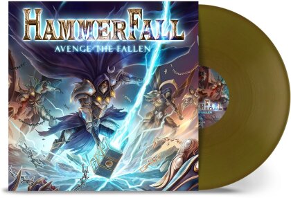 Hammerfall - Avenge The Fallen (Gatefold, Limited Edition, Gold Colored Vinyl, LP)