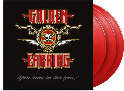 Golden Earring - You Know We Love You! (2024 Reissue, Music On Vinyl, Red Vinyl, 3 LPs)
